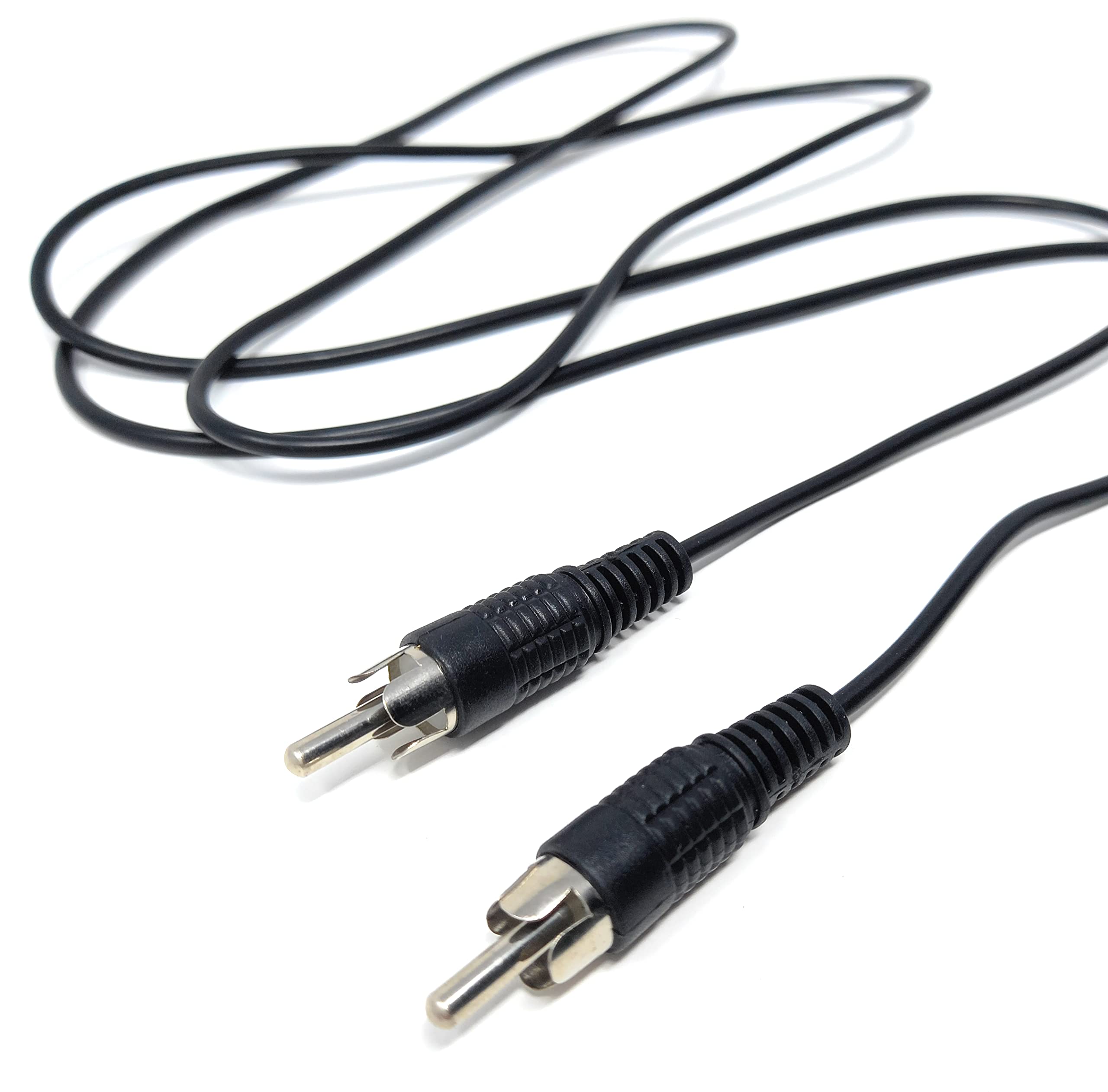 DRUT Single RCA to RCA Phono Plug to Plug Audio Cable, Speaker Male to Male Lead