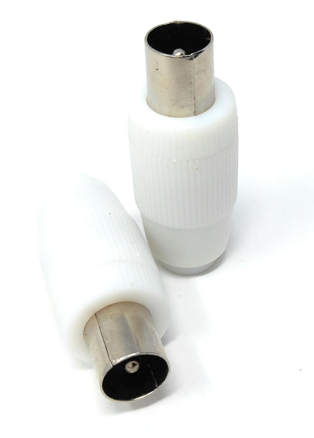 DRUT TV Aerial Connector Plug, Male RF Coaxial Adapter for TV, Television, Freeview, Screw Connection