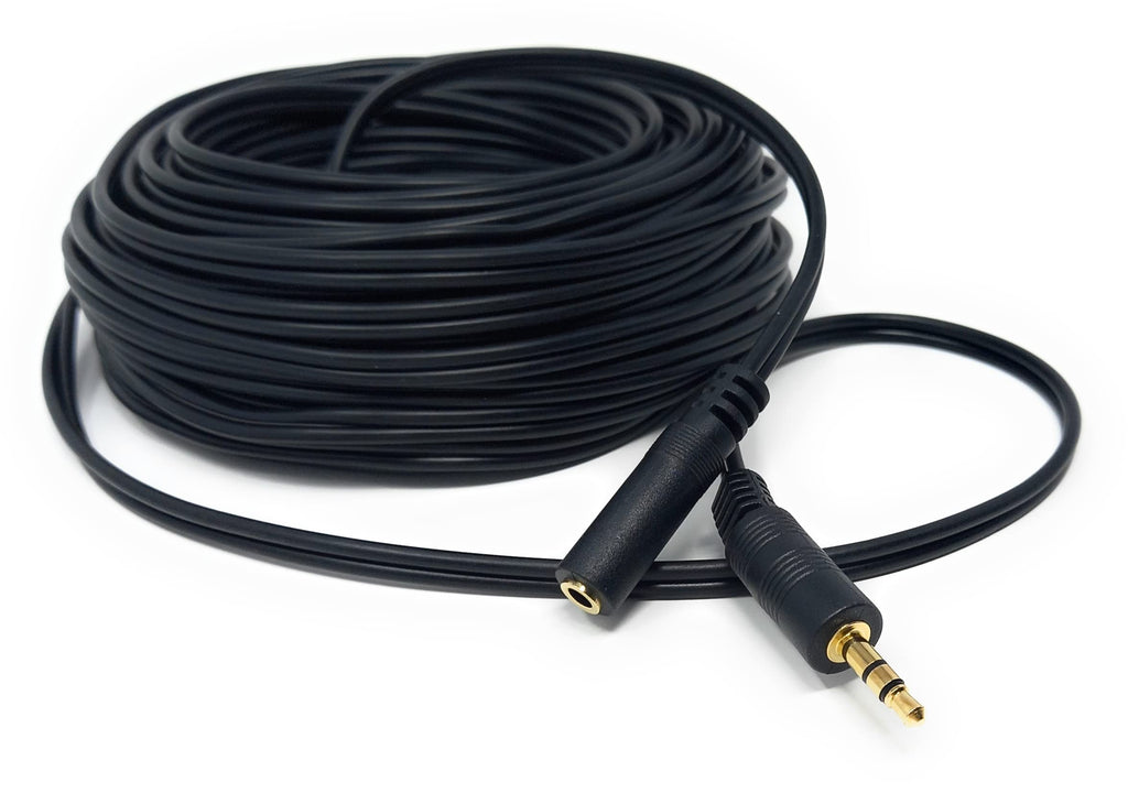DRUT 3.5mm to 3.5mm Stereo Audio Extension Cable Lead Male to Female Gold Connectors