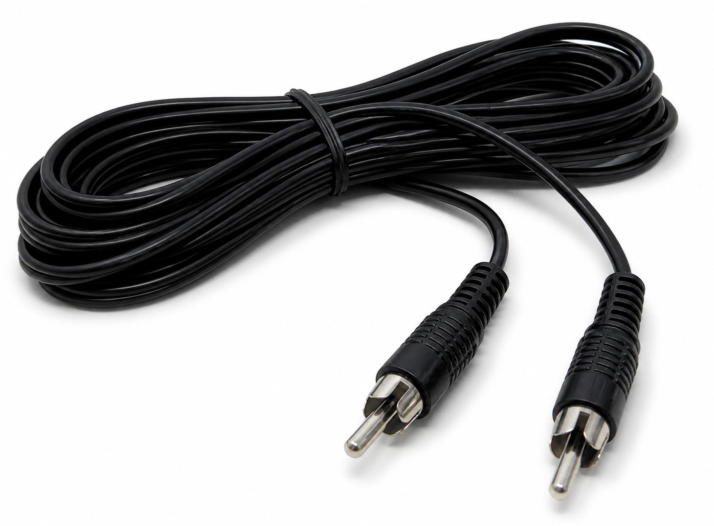 DRUT Single RCA to RCA Phono Plug to Plug Audio Cable, Speaker Male to Male Lead