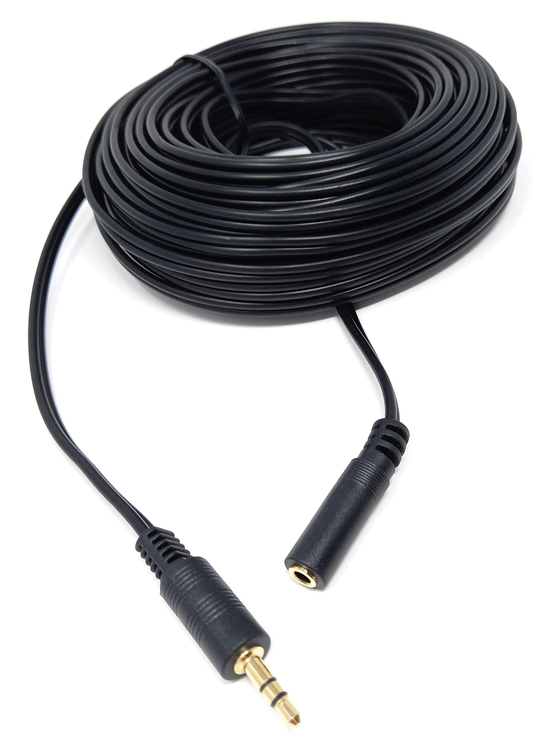 DRUT 3.5mm to 3.5mm Stereo Audio Extension Cable Lead Male to Female Gold Connectors
