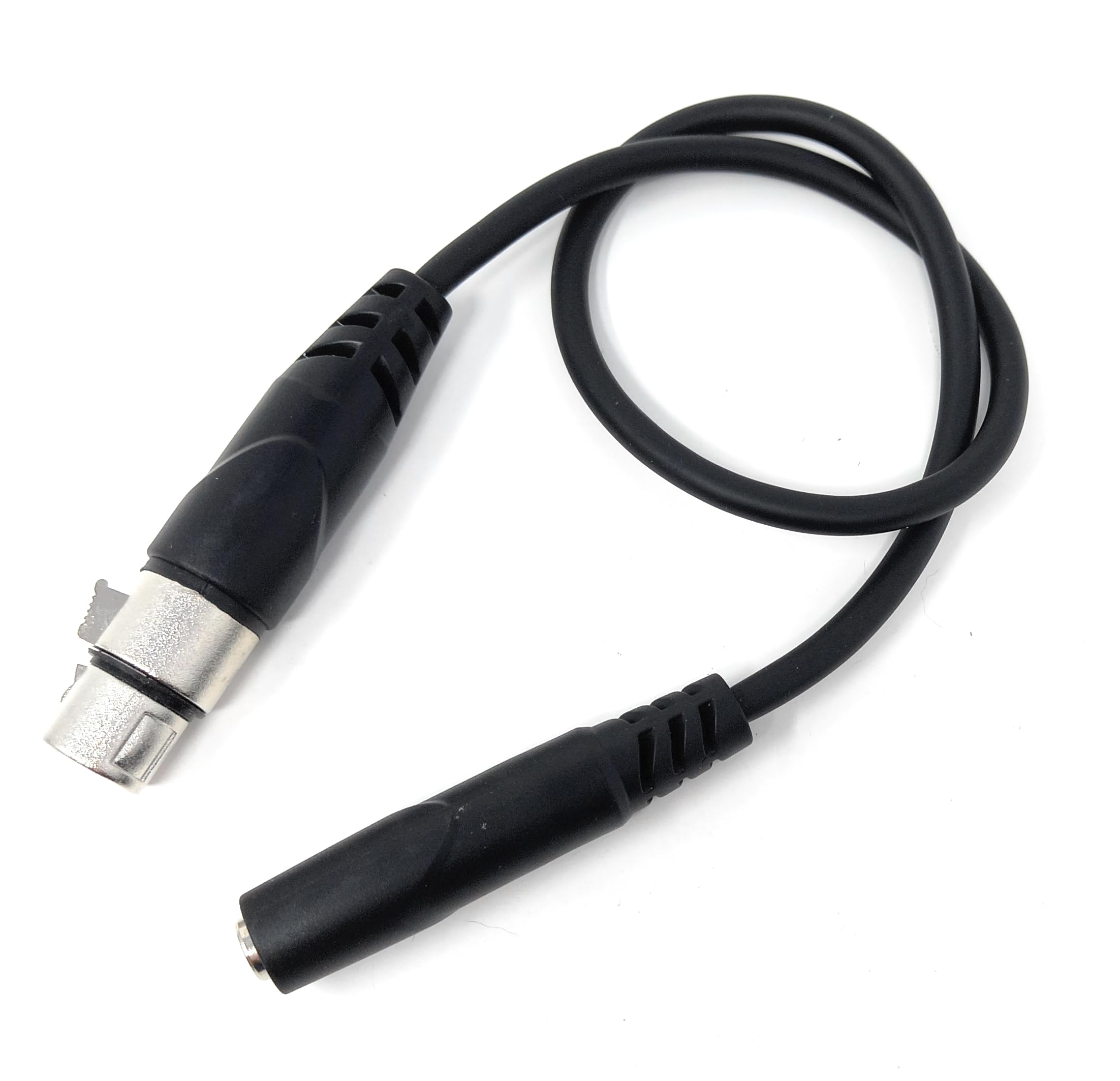 6.35mm (1/4") Stereo Jack Socket to 3-Pin XLR Female Adapter Cable – Audio Converter for Mixers, Controllers, DJ & Pro Sound Equipment
