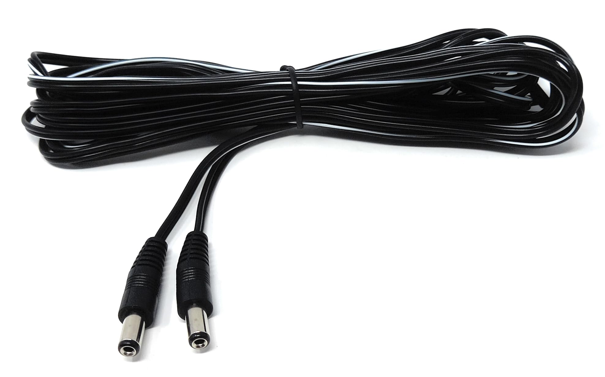 2.1mm x 5.5mm Male to Male DC Connector Lead Power Cable for CCTV Cameras, LED Signs, Solar Powered Devices, Music Instruments