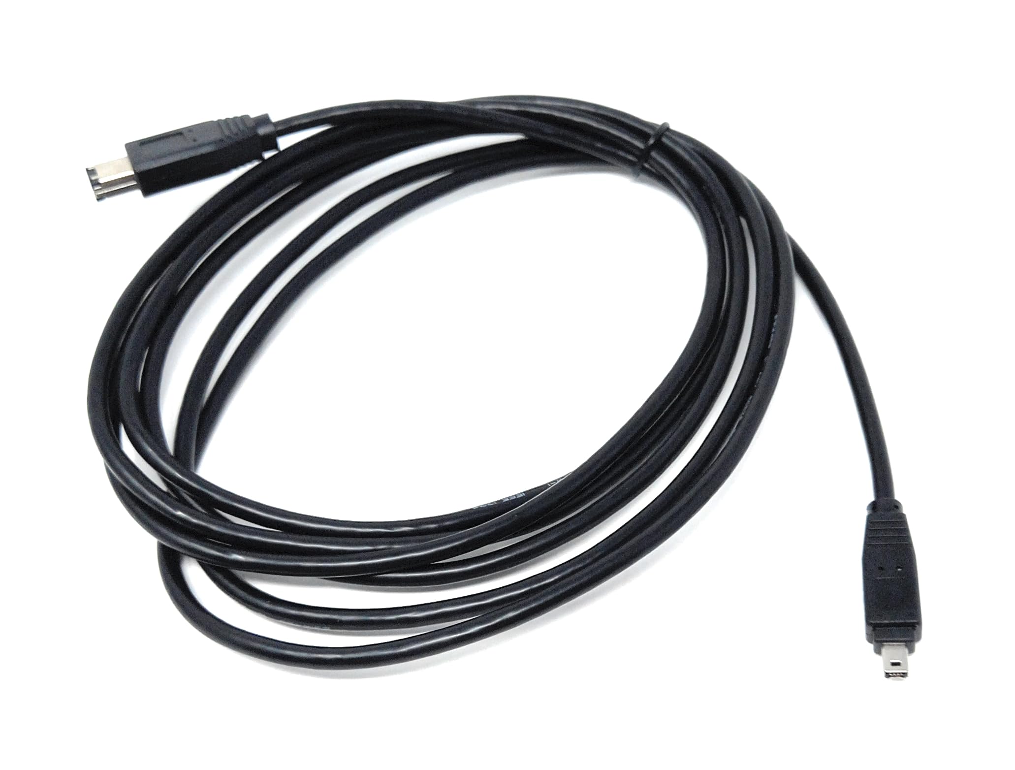DRUT Firewire 6 Pin to 4 Pin Male Cable (400 IEEE 1394) Lead for Connecting Digital Camera, Camcorders to a PC or Laptop