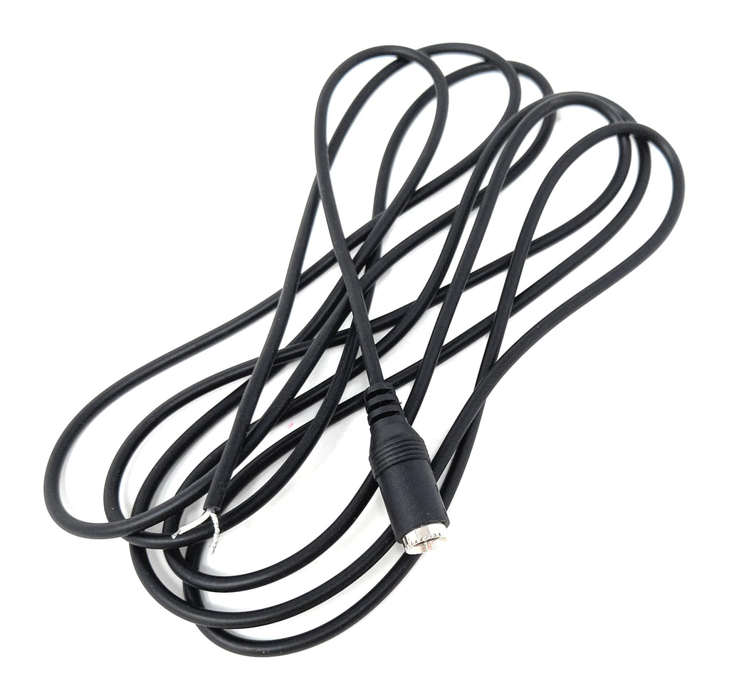 DRUT 2.1mm x 5.5mm Female DC Socket to Bare Wire Power Cable – Compatible with LED Signs, Solar-Powered Outdoor Devices, CCTV, and More