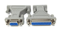 DRUT D9 Female to D25 Female Serial Adapter – 9-Pin to 25-Pin DB Connector, Fully Wired for RS-232 Devices