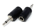 DRUT 5.5mm x 2.1mm DC Socket to 3.5mm Mono Jack Plug, DC Jack Plug Cable Converter Adapter