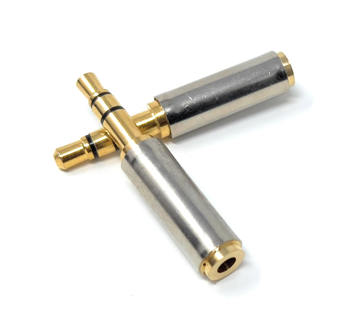 DRUT 2.5mm Stereo Socket to 3.5mm Headphone Jack Plug Audio Adapter Cable Converter