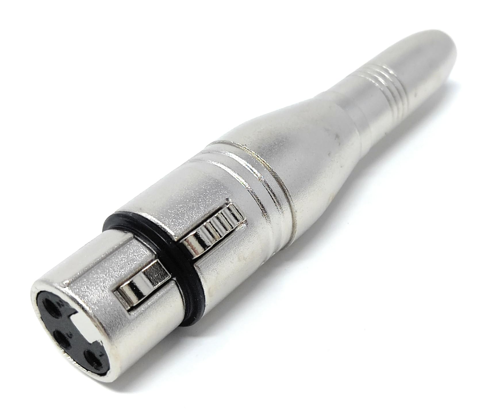 DRUT XLR Female 3pin to 6.35mm Balanced Jack Socket Adapter Cable Converter
