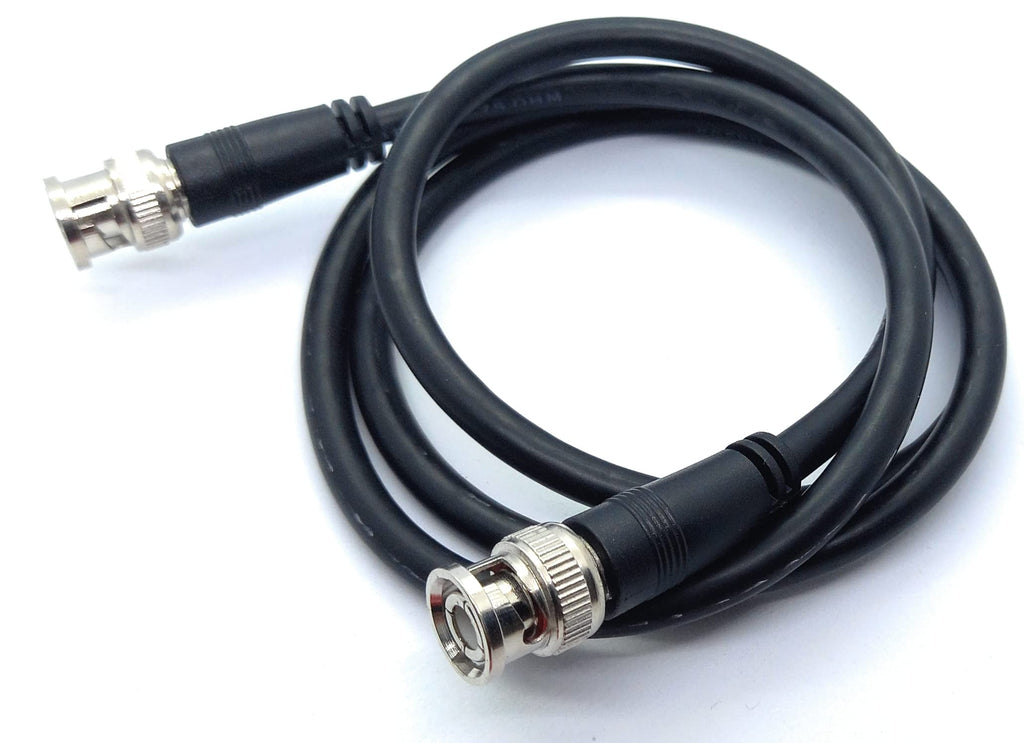 DRUT BNC to BNC Cable Lead, Coaxial RG59/RG59U 75ohm for CCTV Video Camera, Male to Male Plugs