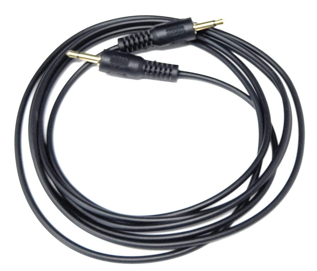 Mono 3.5mm to 3.5mm Mono Jack Plug Male to Male Cable Lead, Gold Connectors