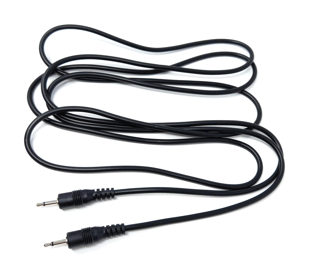 2.5mm Male to 2.5mm Male Mono Jack Plug to Plug Lead Audio Coax Cable