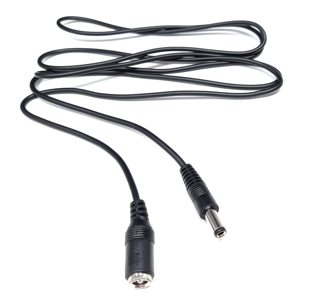 DRUT 2.5mm x 5.5mm Male to Female Power DC Connector Extension Cable Lead for CCTV Cameras, LED Lights