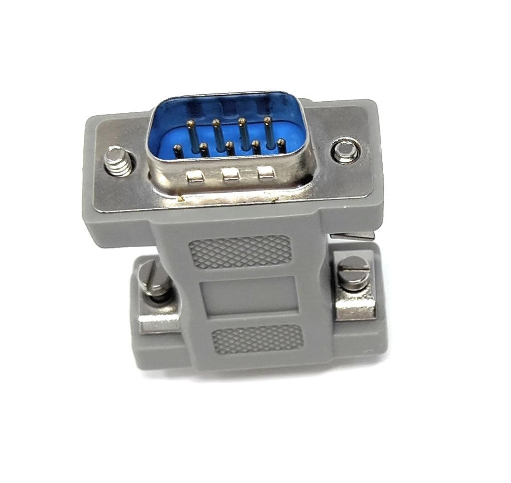 DRUT D9 Male to HD15 Female Adapter, 9-Pin to 15-Pin Serial to VGA/SVGA Cable Converter