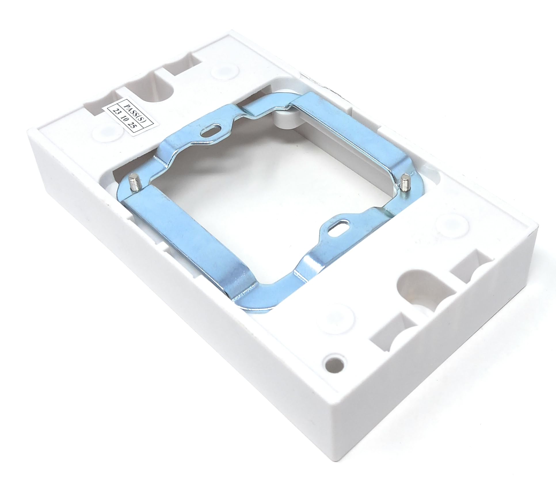 Single Gang Wall Socket to Double Wall Gang Socket Converter Faceplate, Providing Additional Outlets