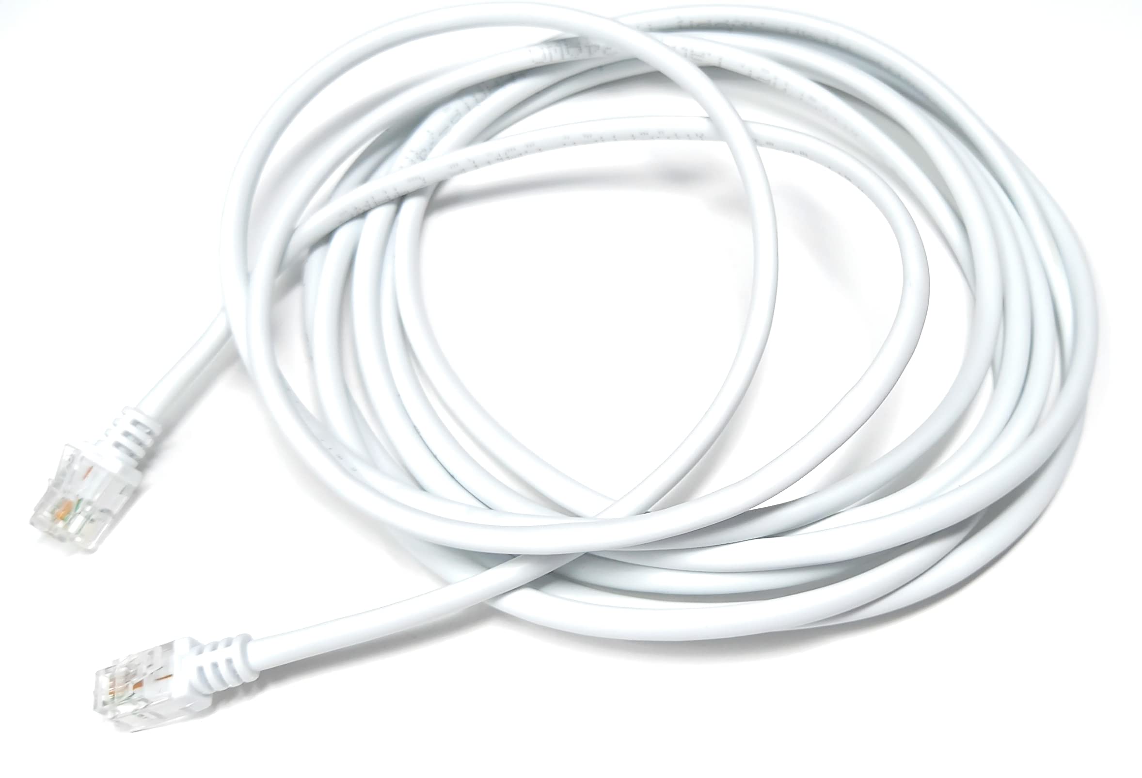 RJ11 to RJ11 ADSL 2 High Speed Broadband Modem Telephone Cable Transmits Data Up to 100 Mbits/sec, 26 AWG Supports Analogue or Digital (DSL/ISDN) Applications