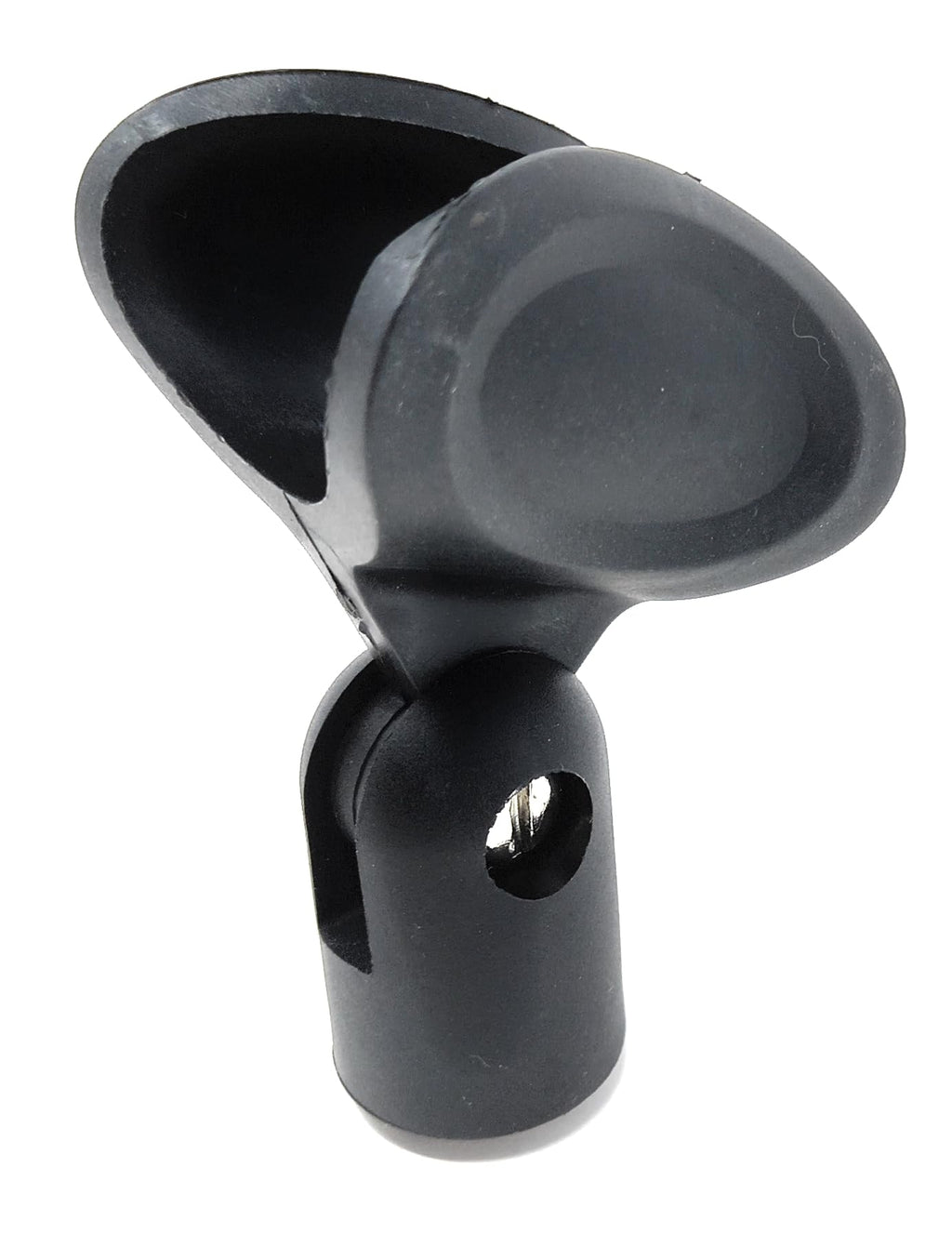 Universal Microphone Mic Clip Holder 25-30mm, Supplied with 5/8" to 3/8" Metal Thread Adaptor