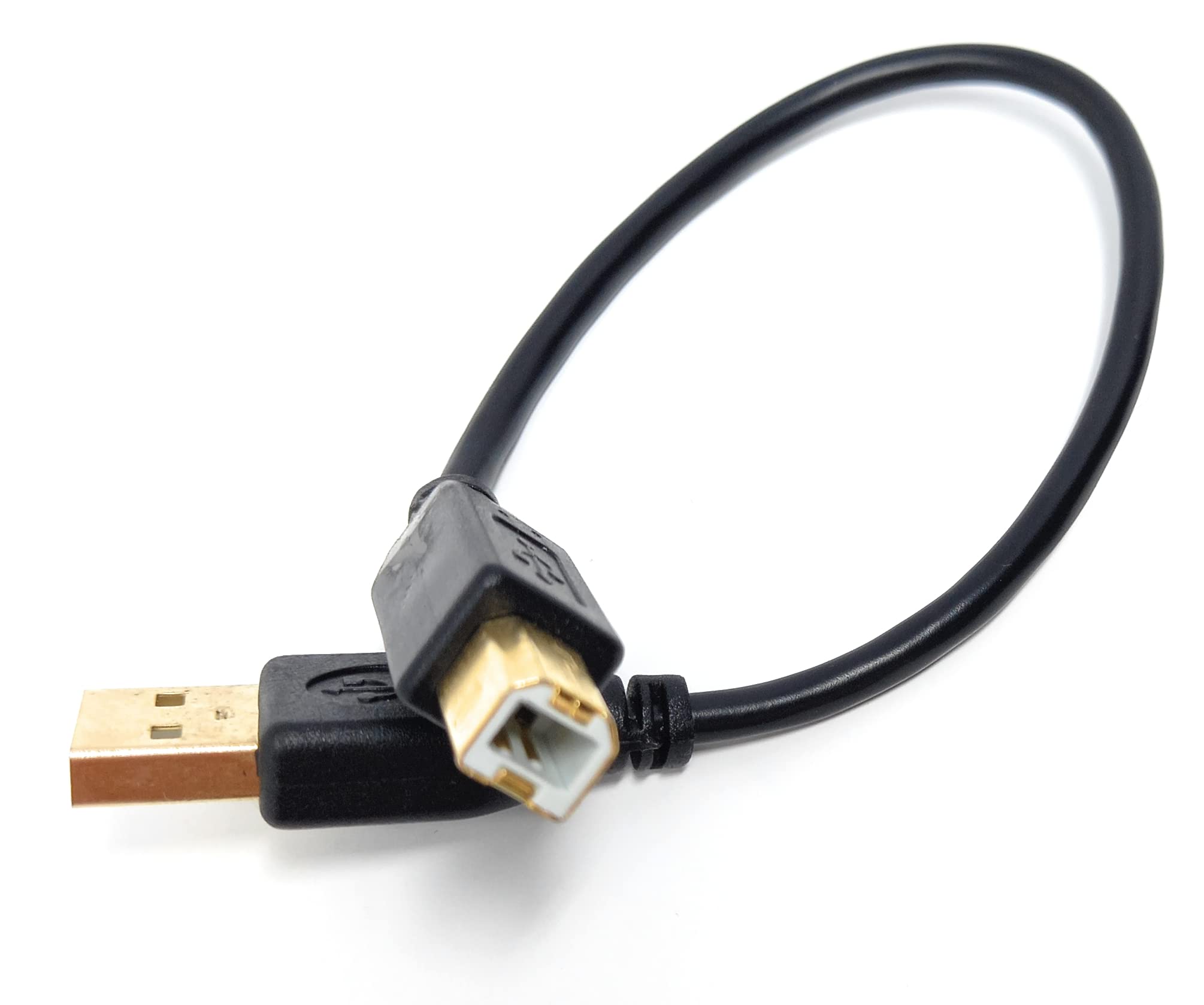 DRUT USB A to B 2.0 24AWG High Speed Cable Lead for Printer, Scanner, Music Instrument