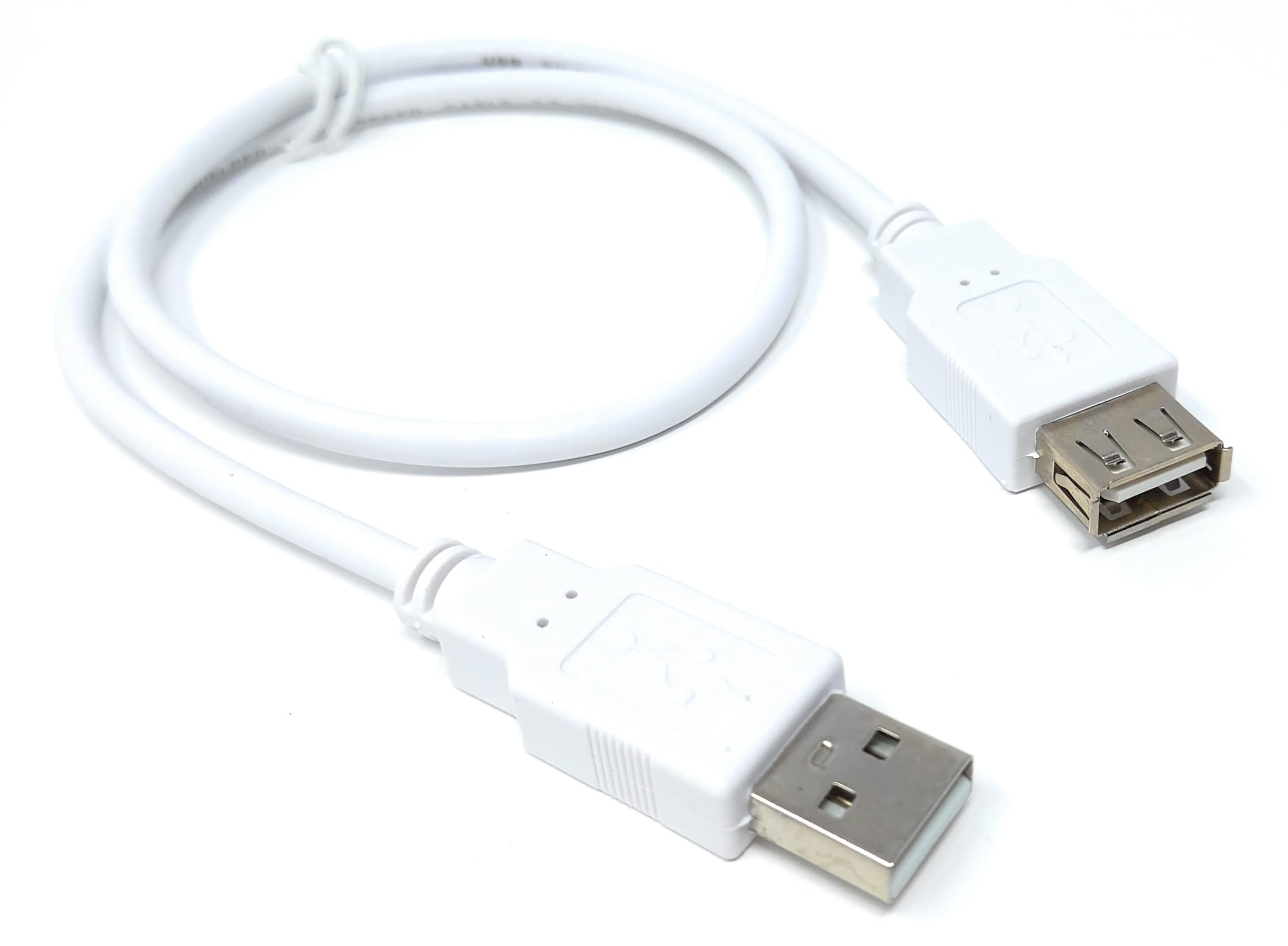 DRUT USB Male to USB Female 2.0 24AWG High Speed EXTENSION Cable A Plug to Socket