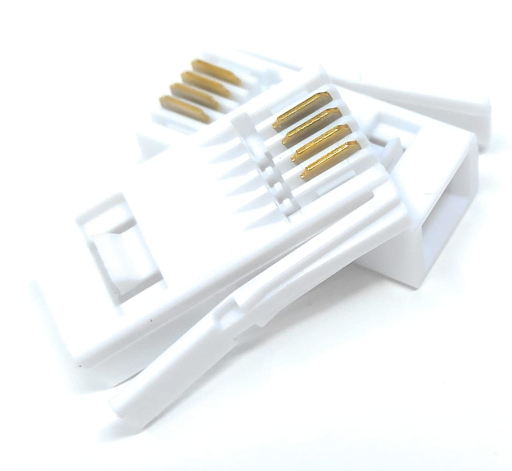 10pcs BT 4 Way Wire 431A Telephone Crimp End Connectors