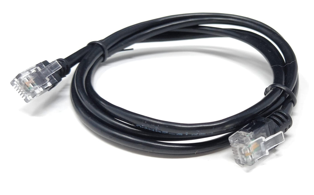 RJ11 to RJ11 ADSL 2 High Speed Broadband Modem Telephone Cable Transmits Data Up to 100 Mbits/sec, 26 AWG Supports Analogue or Digital (DSL/ISDN) Applications