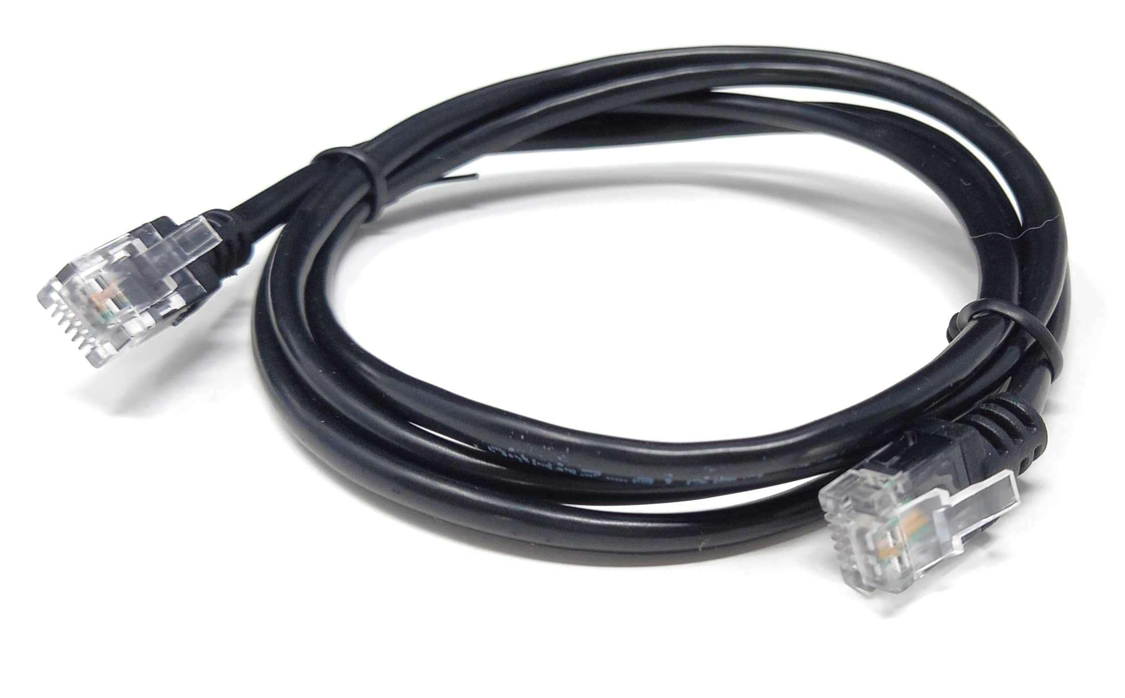 RJ11 to RJ11 ADSL 2 High Speed Broadband Modem Telephone Cable Transmits Data Up to 100 Mbits/sec, 26 AWG Supports Analogue or Digital (DSL/ISDN) Applications
