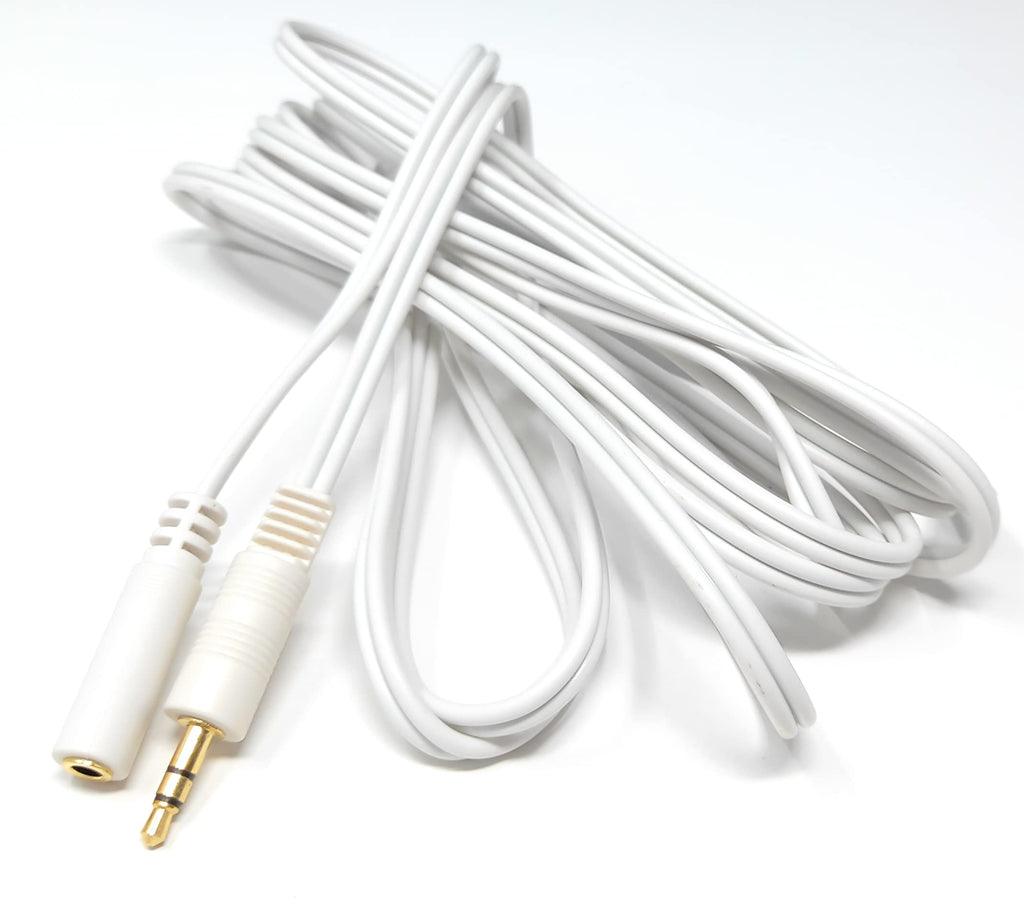 DRUT 3.5mm to 3.5mm Stereo Audio Extension Cable Lead Male to Female Gold Connectors