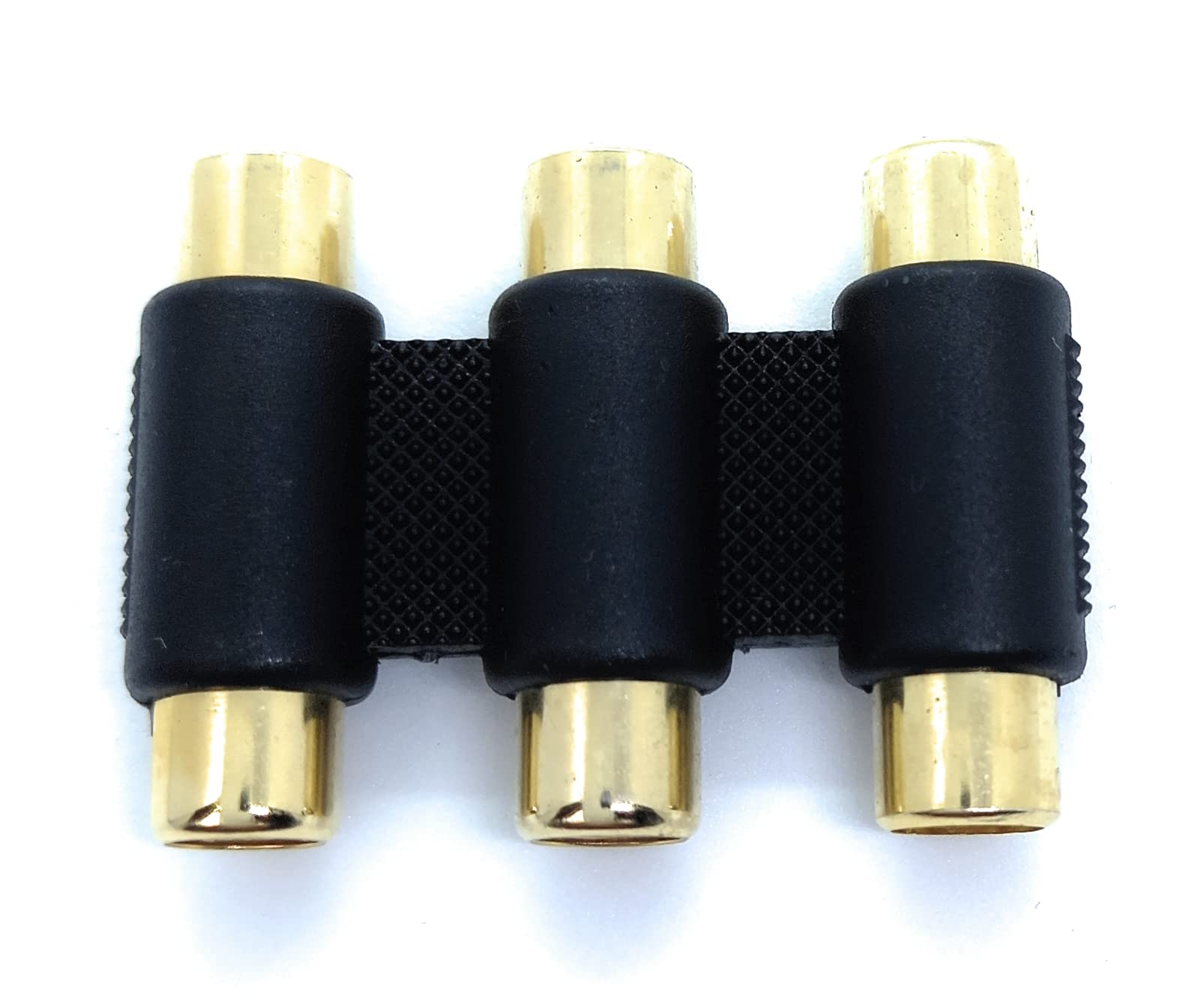 RCA to RCA Coupler Adapter, Socket to Socket for Audio and Video Cables
