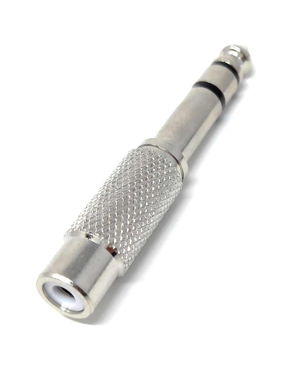 DRUT 6.35mm Stereo Jack to RCA Phono Socket Cable Adapter