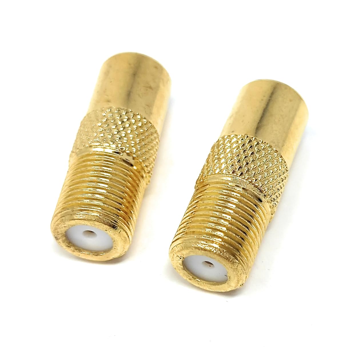 DRUT F Type Screw Female Socket to TV RF Male Coax Aerial Antenna Cable Adapter