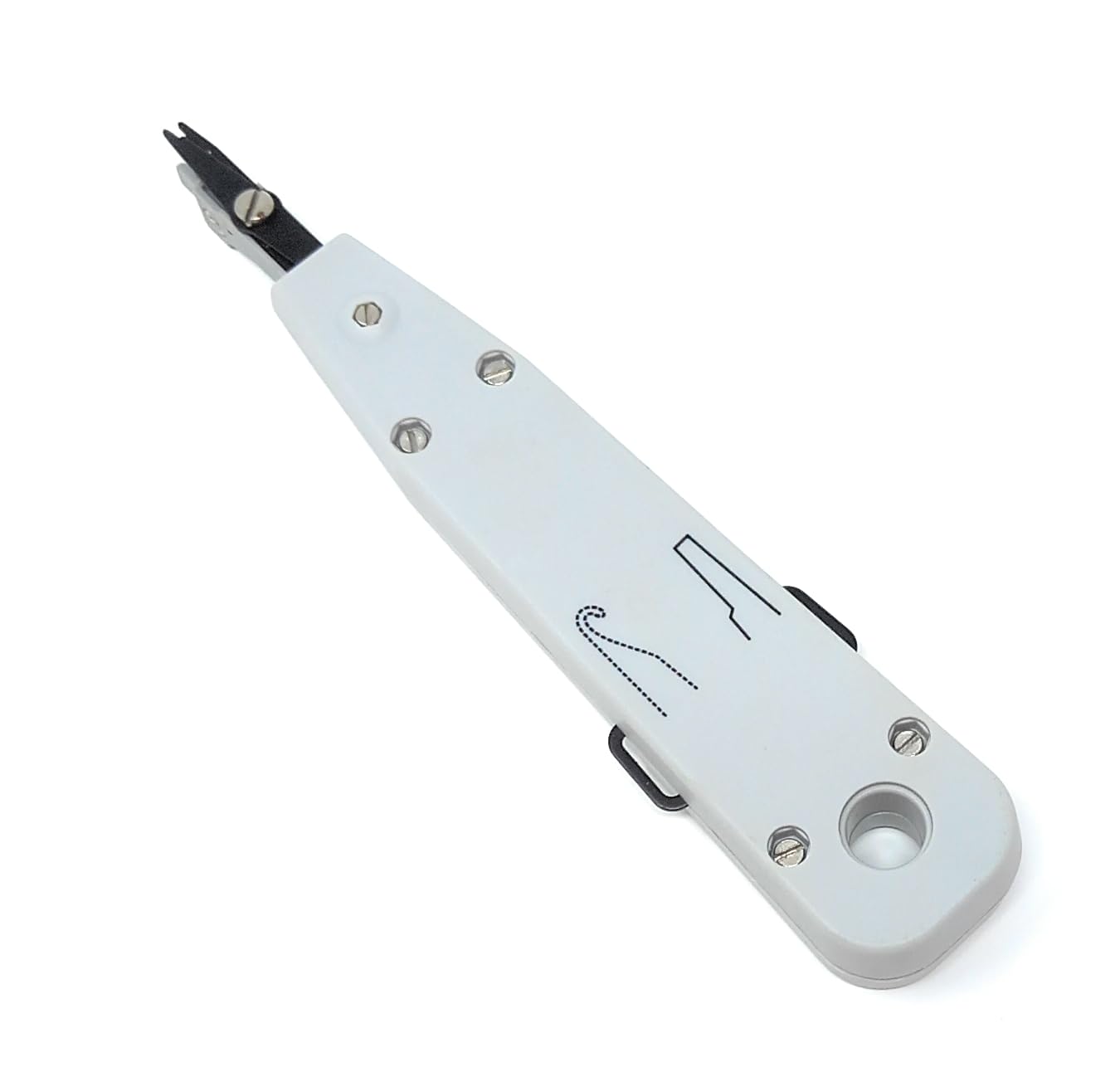 Punch Down Krone IDC Tool, Eyelet Punch Kit for Network Cable Wire Installation, Telecom, Suitable for CW1308 Leads
