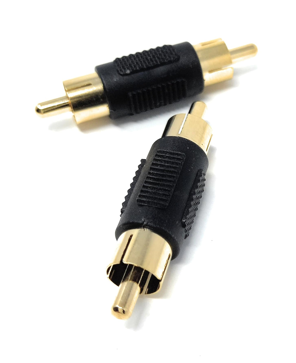 DRUT RCA To RCA Phono Plug Cable Joiner Coupler Adapter (Male to Male)