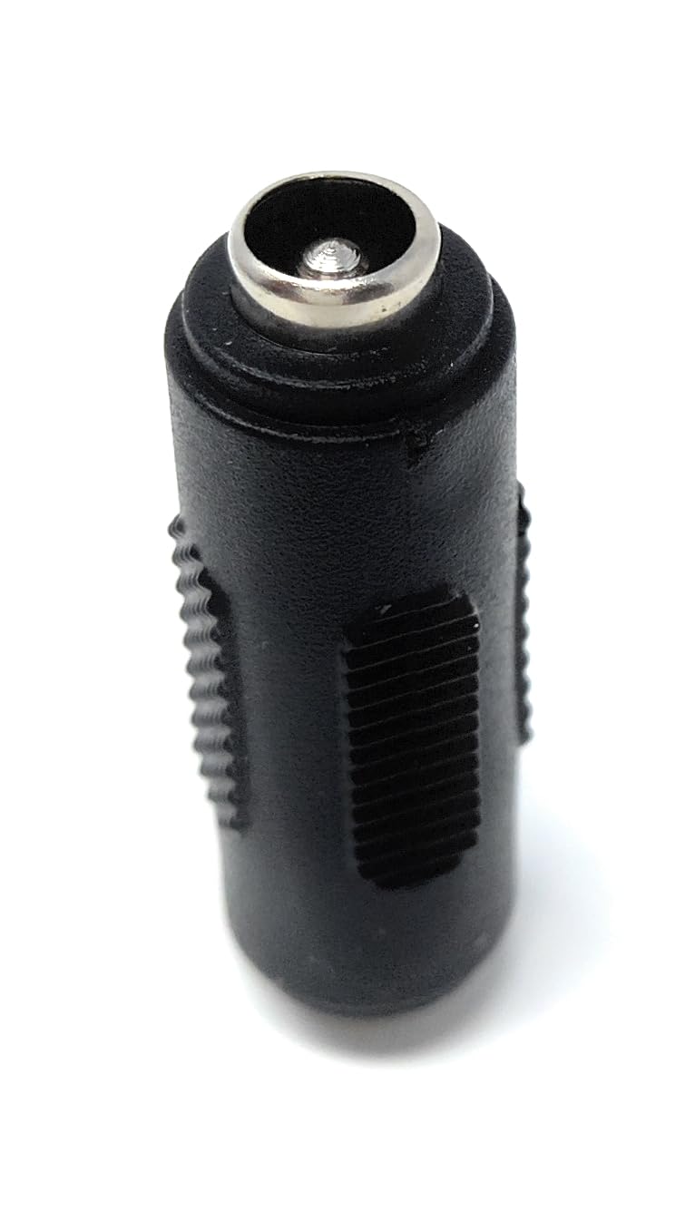 DRUT 5.5mm x 2.5mm DC Power Coupler Female to Female Gender Changer Cable Adapter Connector For CCTV Camera, LED Lights etc.