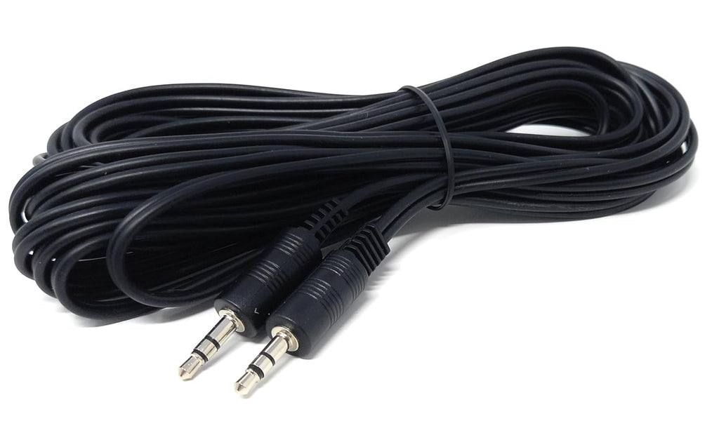 DRUT 3.5mm to 3.5mm Aux Cable Audio Lead Stereo Headphone Mini Jack Male to Male Auxiliary Cord Compatible with Car Audio, TV, PC, Tablet, Laptop, MP3, Speaker