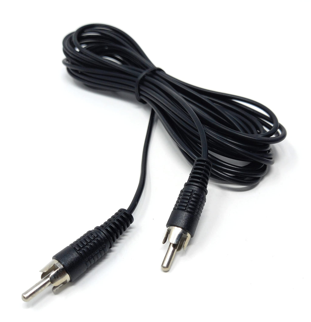 DRUT Single RCA to RCA Phono Plug to Plug Audio Cable, Speaker Male to Male Lead