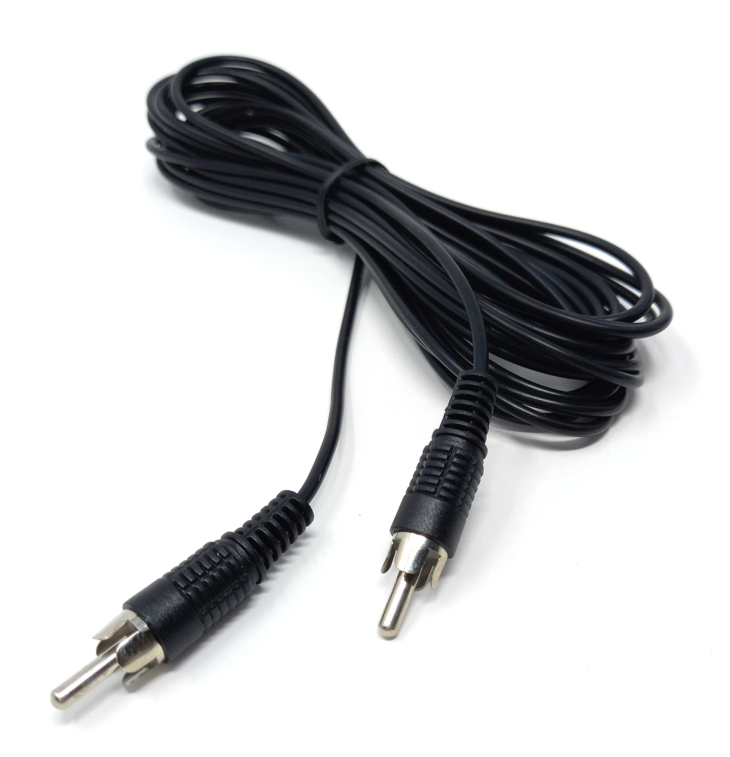 DRUT Single RCA to RCA Phono Plug to Plug Audio Cable, Speaker Male to Male Lead
