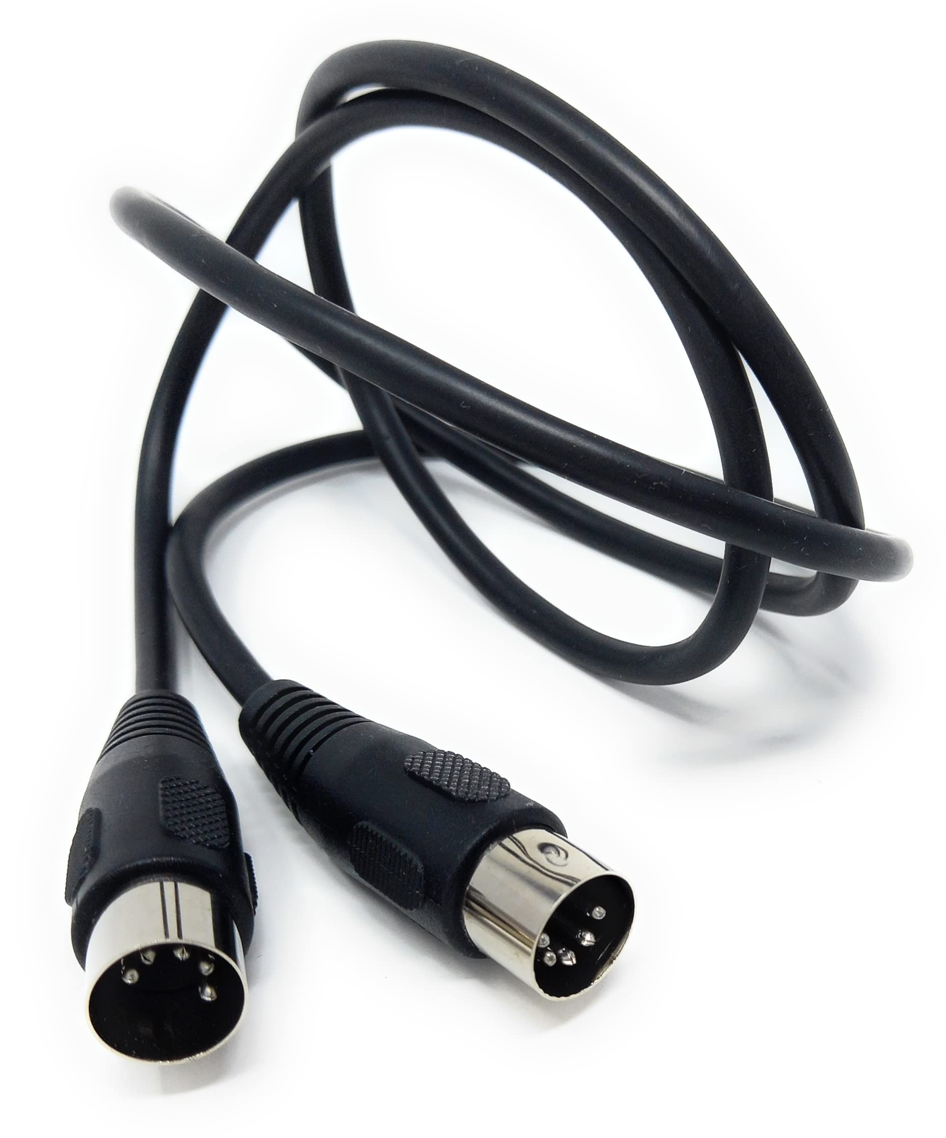 DRUT 5 Pin MIDI Male to Male DIN Plug Audio Cable for Music Instruments