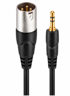 3.5mm to XLR Cables