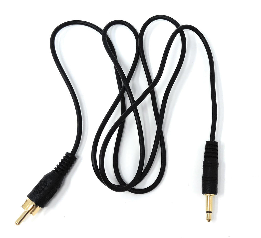 DRUT 3.5mm Mono Jack Plug To RCA Phono Single Plug Lead Cable
