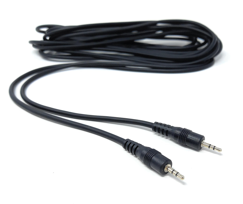 DRUT 2.5mm to 2.5mm Stereo Audio Mini Jack Plug Male to Male Cable Cord Lead, Nickel Contacts