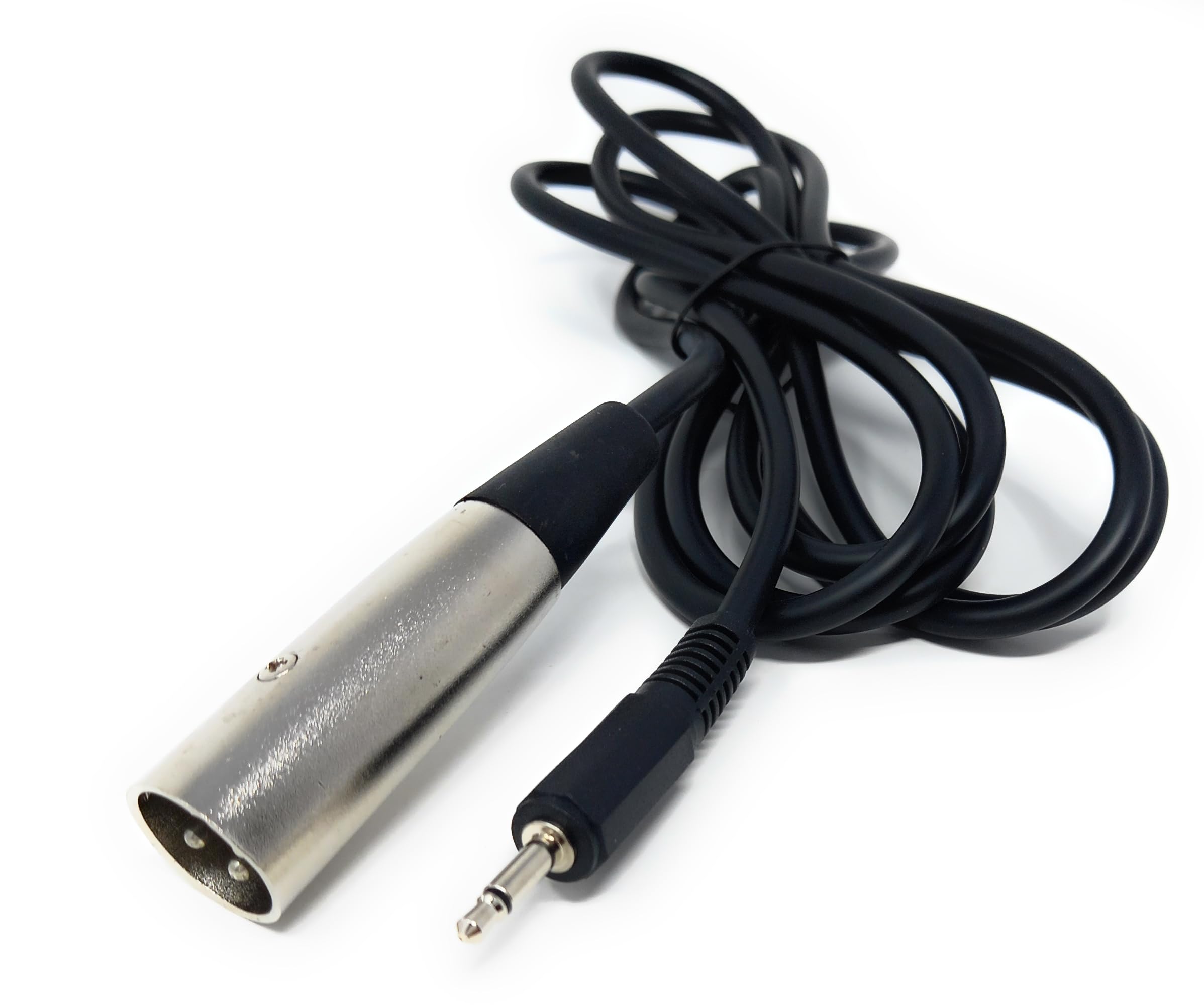 DRUT 2m 3 Pin XLR Male Plug to 3.5mm 1/8 Mono Jack AUX Plug Audio Lead Cable 6.5ft