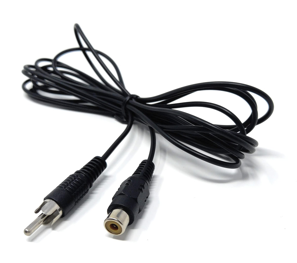 DRUT RCA to RCA Socket Mono Single Phono Extension Cable HI-FI/TV Audio Video Lead Cord