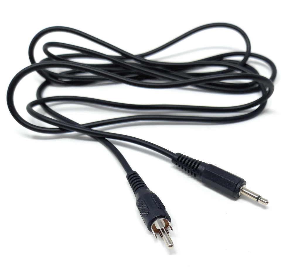 DRUT 3.5mm Mono Jack Plug To RCA Phono Single Plug Lead Cable