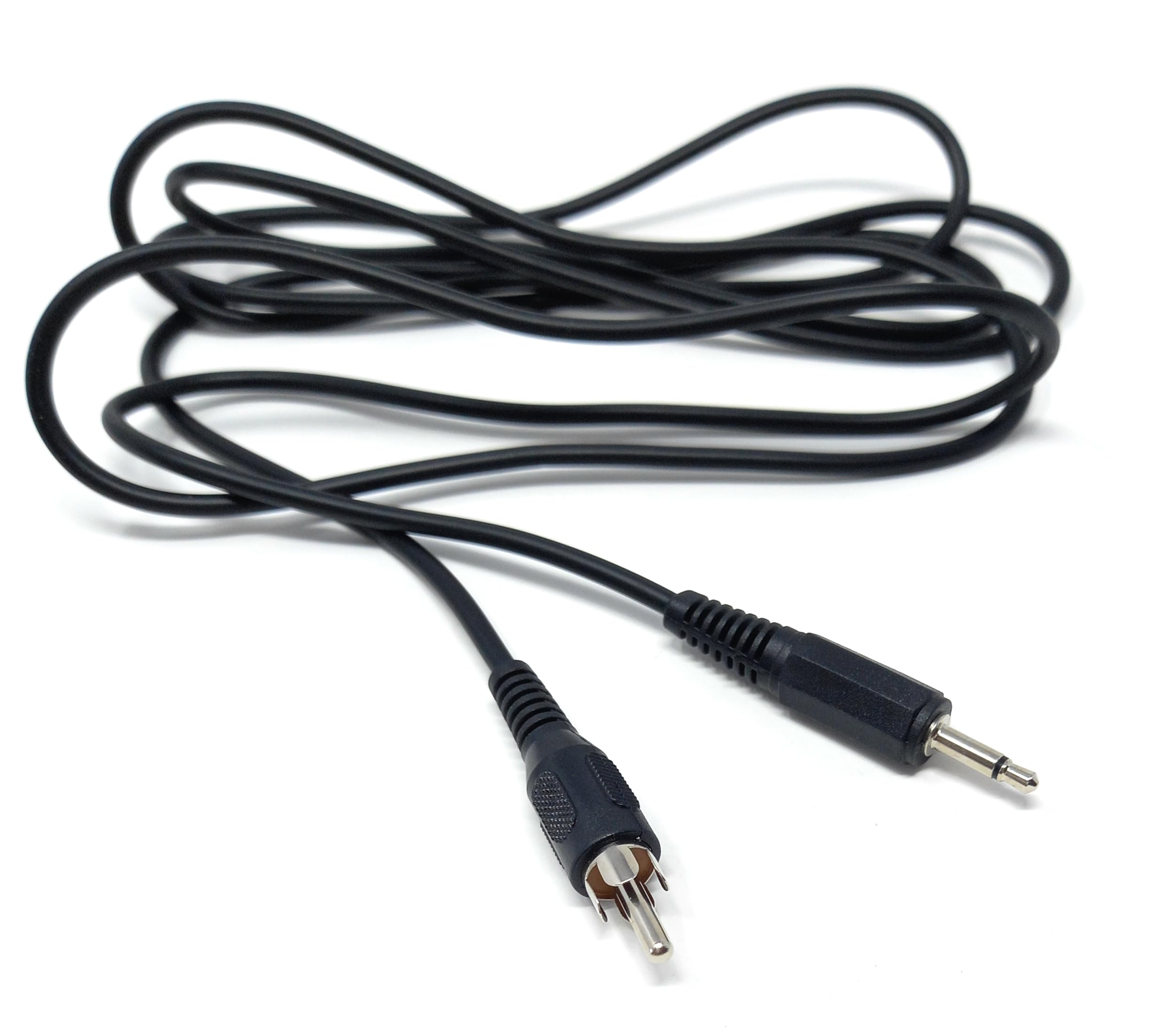 DRUT 3.5mm Mono Jack Plug To RCA Phono Single Plug Lead Cable