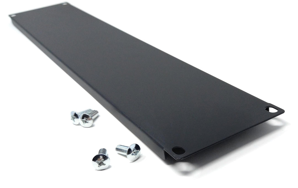 2U Blank Panel for 19 inch Rack - Rack Mount Blanking Panel for Server/Network Racks, Enclosures & Cabinets, Screws Included