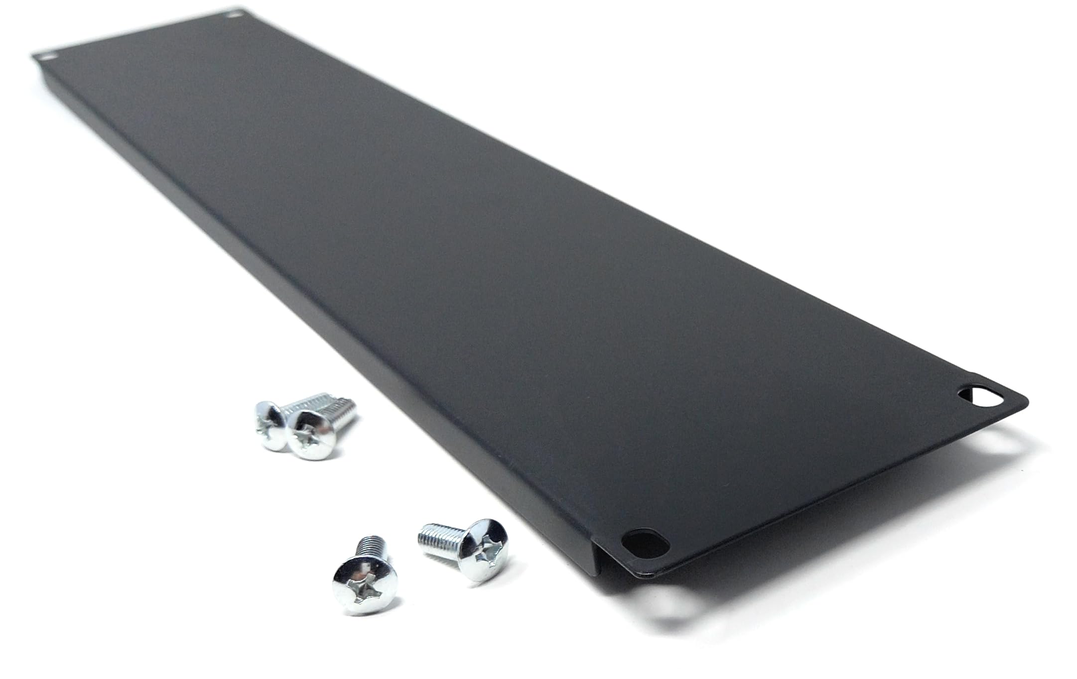 2U Blank Panel for 19 inch Rack - Rack Mount Blanking Panel for Server/Network Racks, Enclosures & Cabinets, Screws Included