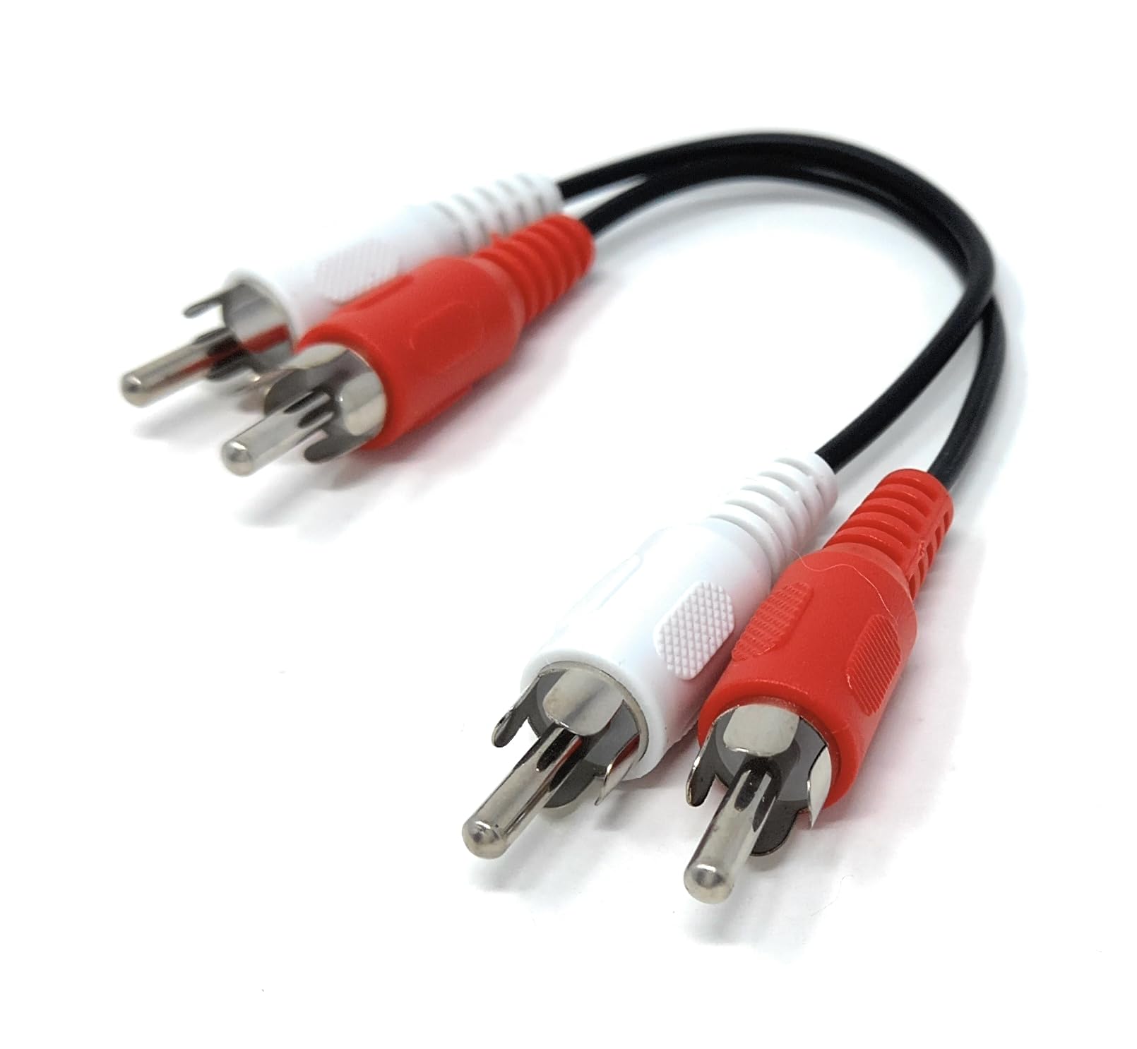 DRUT RCA to RCA Phono Twin Jack to Jack Stereo Audio Cable Lead Cord Compatible With CD/DVD/Amplifier/Hifi/DJ Mixer/Turntable