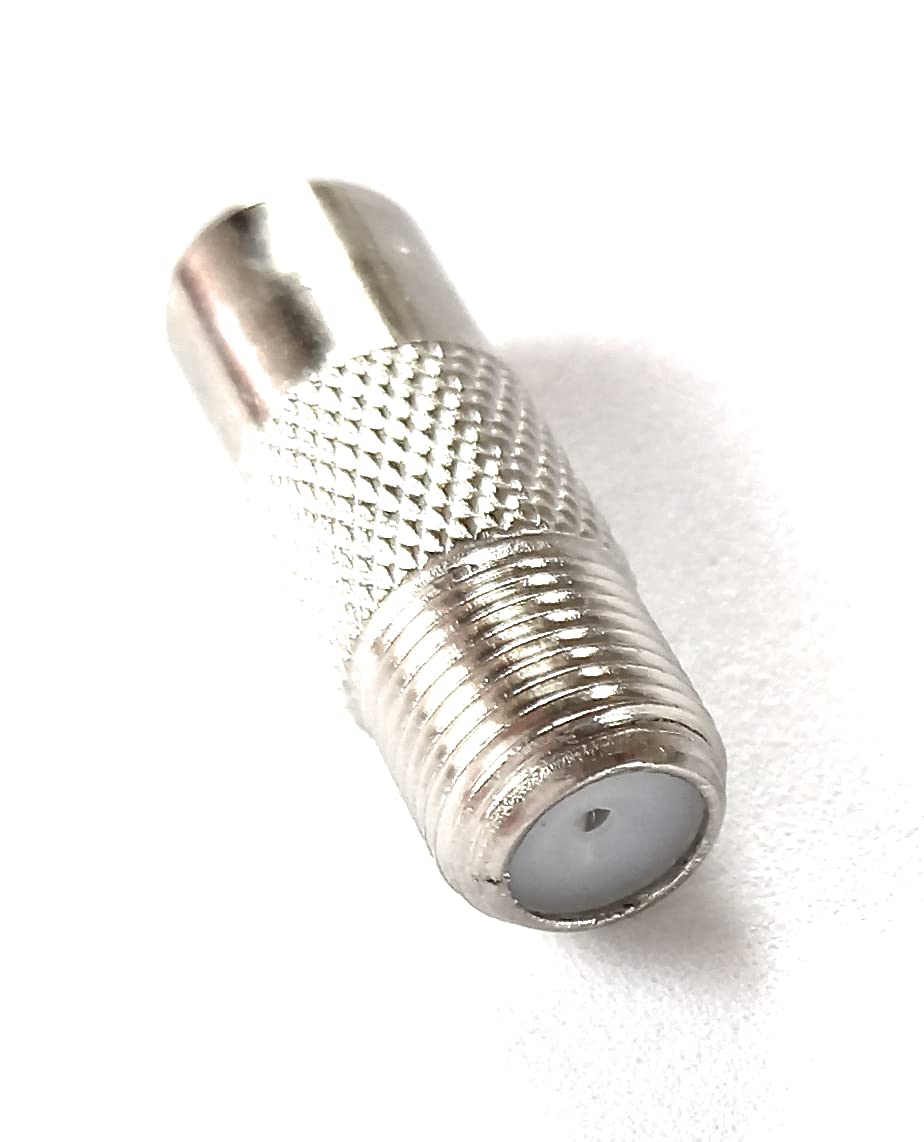 Kable F-Type to TV RF Aerial Antenna Adapter, Satellite Coax Connector Sat Coaxial Female to Male (IEC)