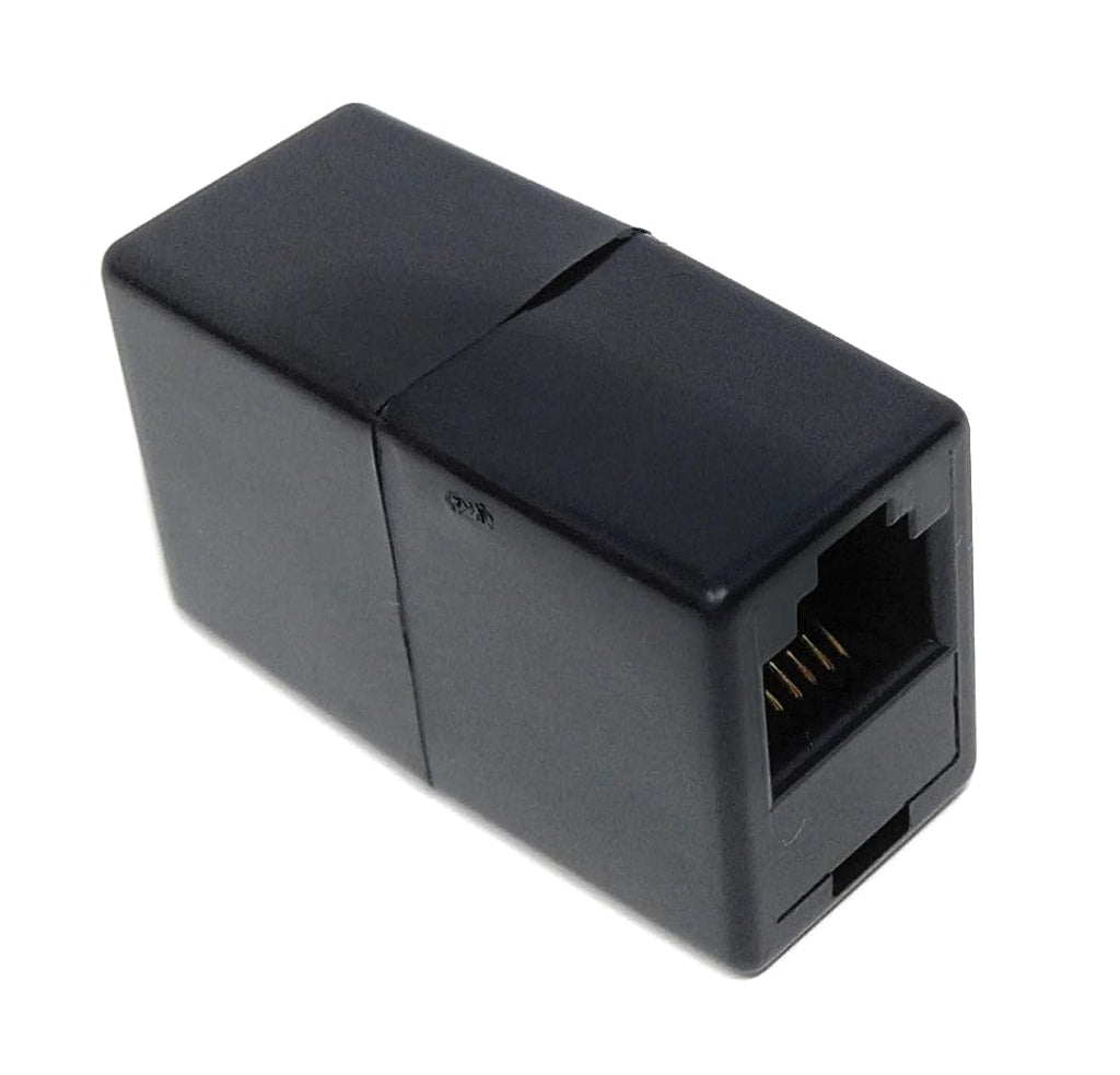 DRUT RJ12 (RJ11) 6P6C 6 Pin Female Coupler Adapter Cable Joining, Gender Changer, Extender