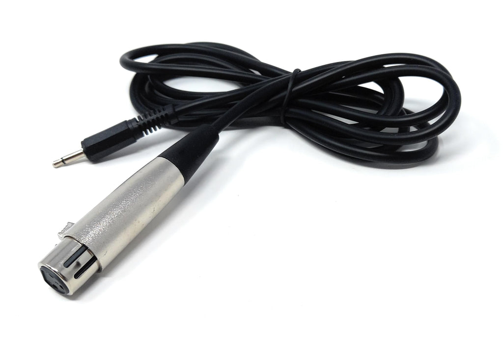 DRUT 3.5mm Mono AUX Jack to XLR Female Socket Microphone Lead Cable